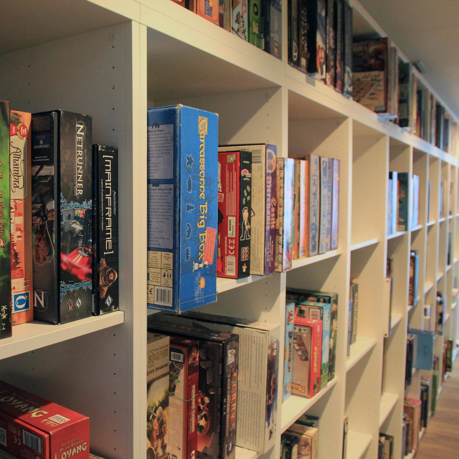 Board Game Collection at The Hexagon Board Game Cafe