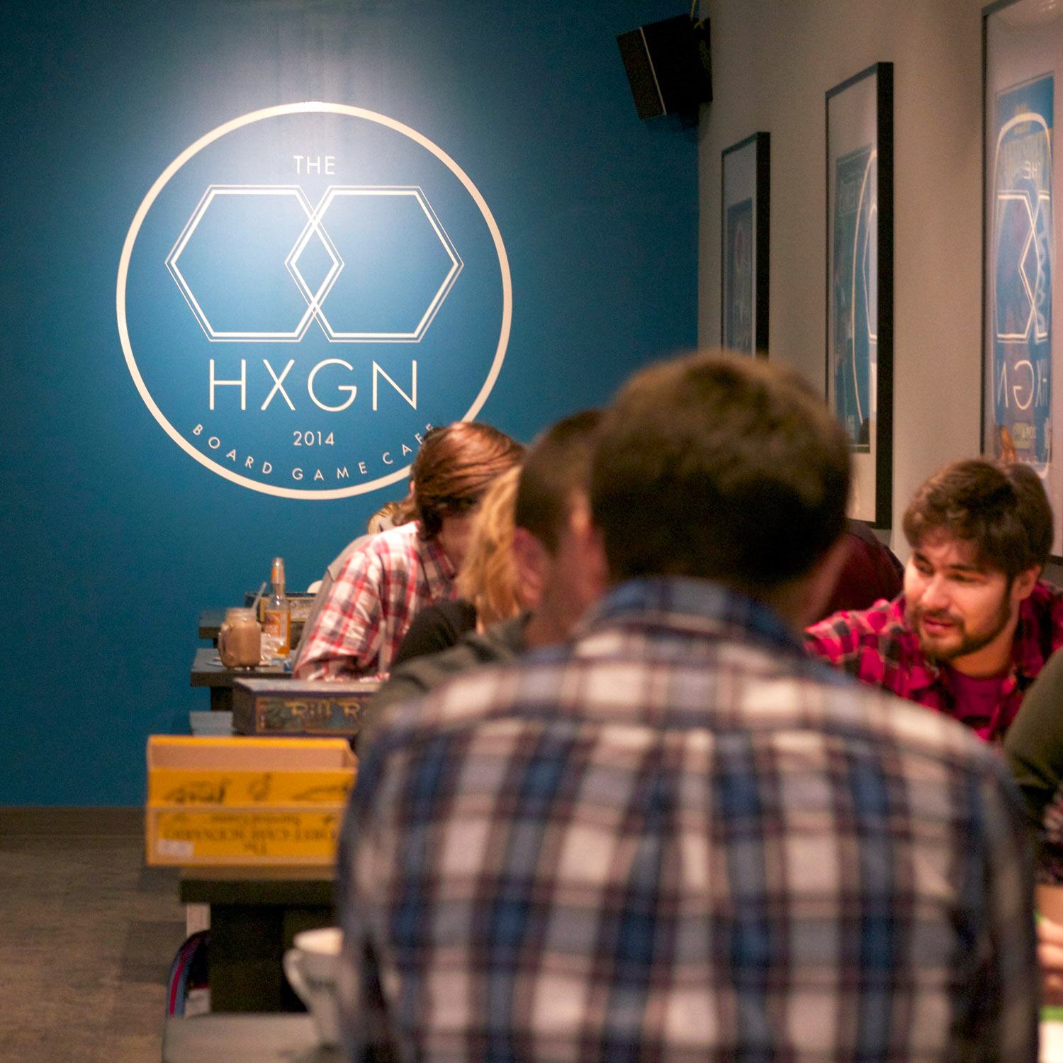 About The Hexagon Board Game Cafe