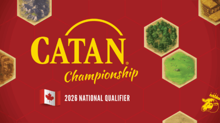 Catan Championship National Qualifier poster.